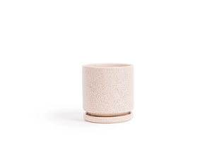 White Sesame Cylinder 6 Inch