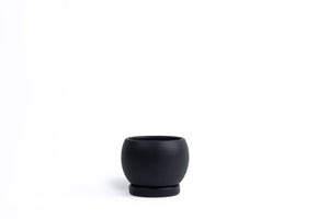 Bollé Planter Black 10 Inch