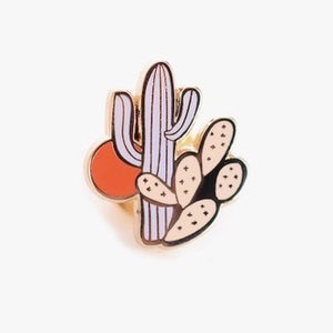 
                
                    Load image into Gallery viewer, Little Cactus Enamel Pin
                
            