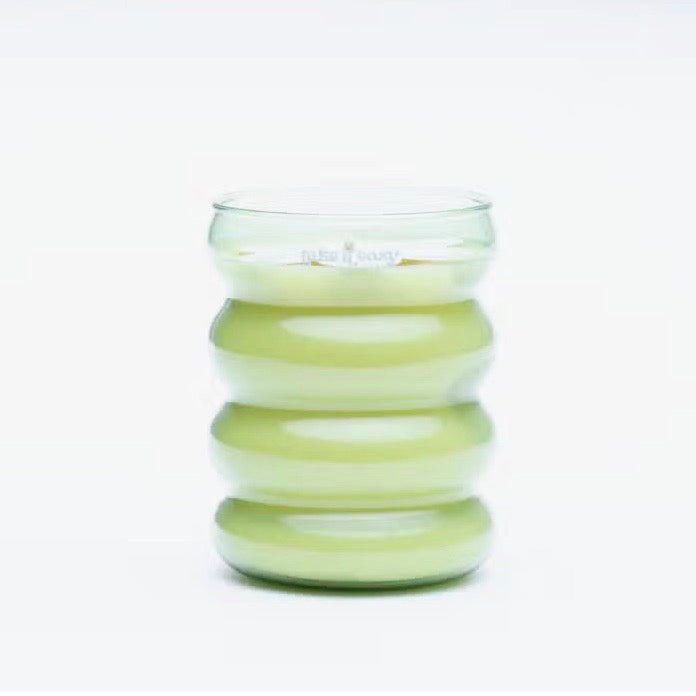 Ginger June Wiggle  Soy Candle Green