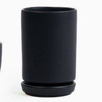 Black Tall Cylinder 3 Inch