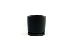 Black Cylinder 6 Inch