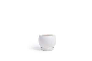 Bollé Planter White 6 Inch