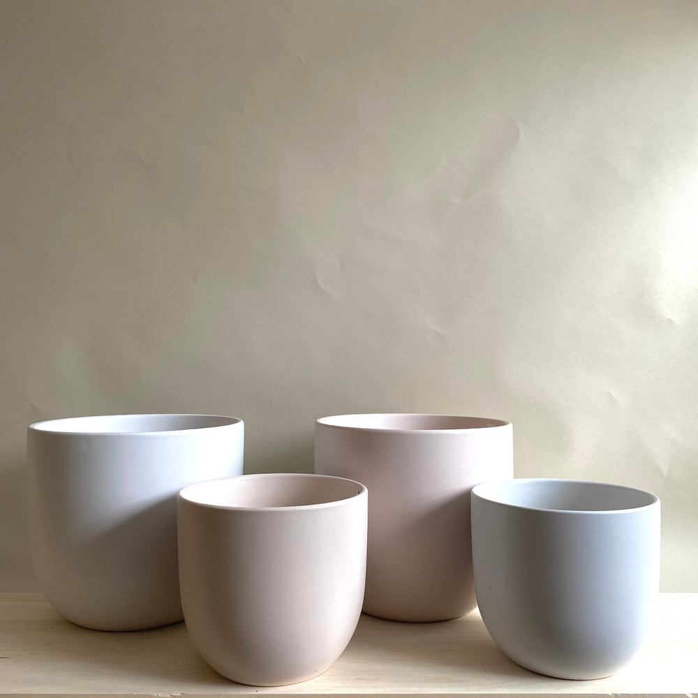 
                
                    Load image into Gallery viewer, Peach &amp;amp; Pebble Ceramic Pots
                
            