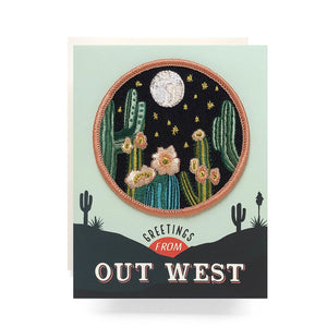 
                
                    Load image into Gallery viewer, Patch Greeting Card - Out West
                
            