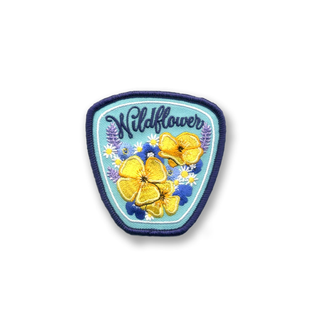 Wildflowers Embroidered Patch